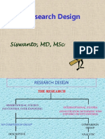 Research Design: Siswanto, MD, MSC