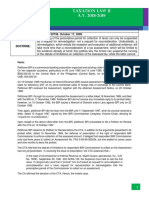 Taxation Law Ii A.Y. 2018-2019: Case Title: Bpi V. Cir G.R. No/Date: G.R. No. 139736. October 17, 2005