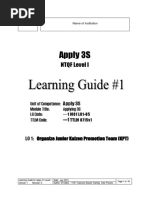 Learning Guide No 1