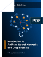 Sebastian Raschka: Introduction To Artificial Neural Networks and Deep Learning