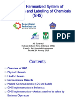 Globally Harmonized System of Classification and Labelling of Chemicals (GHS)