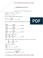 Fieldtheory Uniform Plane Waves