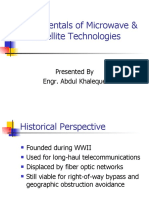 Fundamentals of Microwave & Satellite Technologies: Presented by Engr. Abdul Khaleque