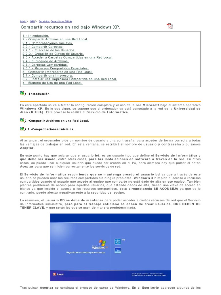 RMSWXP PDF | PDF | Archivo de computadora | Usuario (informática)