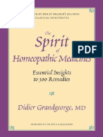 Spirit of Homeopathic Medicines - Essential Insights To 300 Remedies PDF