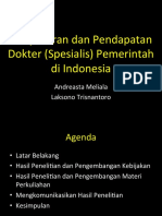 Forum Kebijakan-Pendapatan Dokter & BPJS