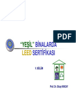 Yeşil Binalarda LEED Sertifikası