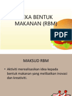 RBT TINGKATAN 2 Reka Bentuk Makanan (RBM)