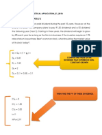 Share Valuation S1 2018 Practical Application