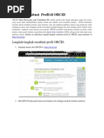 Tutorial Membuat Profil Di Orcid