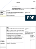 Mathematics Lesson Plan For Year 4 (Capacity)