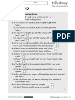 Unit Test 12: Pre-Intermediate