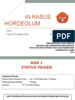 Lapsus Hordeolum