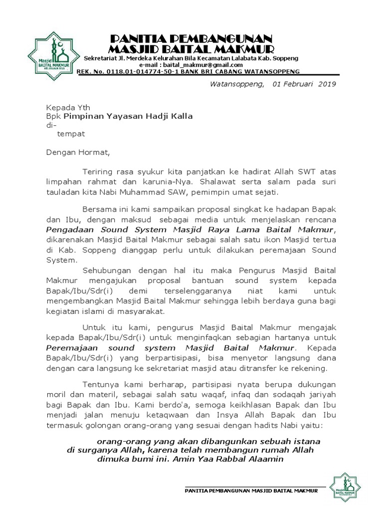 PROPOSAL PENGADAAN SOUND SYSTEM MASJID.docx