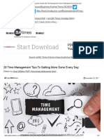 Business Analyst _ 28 Time Management Tips to Getting More Done Every Day