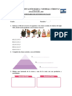 Cuestionario de Estudios Sociales y Matemáticas