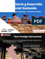 Expomina 2018 Minería y Desarrollo Social Sostenido 12.09.18 PDF
