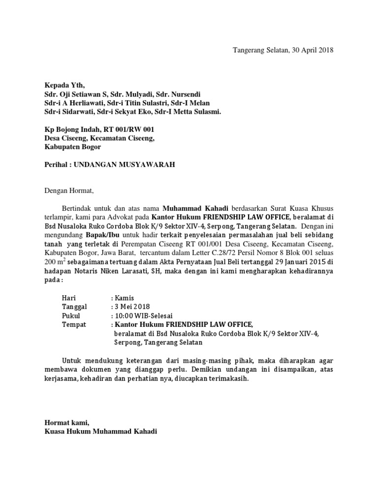 35++ Surat permohonan mediasi tanah ideas in 2021 