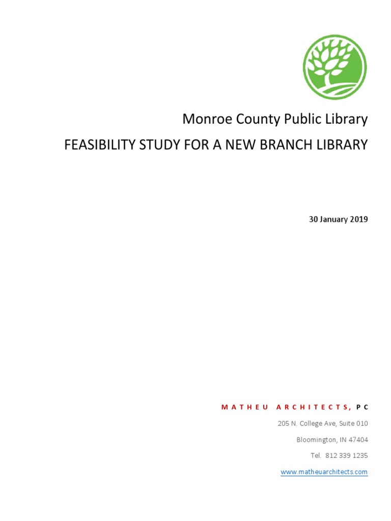Final Branch Planning Report 01.30.19 | PDF | Public Library | Libraries