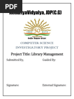 Nithin U Library Management System