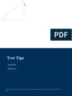 PTE Tests Tips