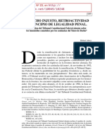 ALEXY Derecho Injusto, Retroactividad y Legalidad Penal PDF