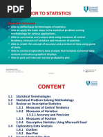 Chapter 1 Introduction To Statistics PDF