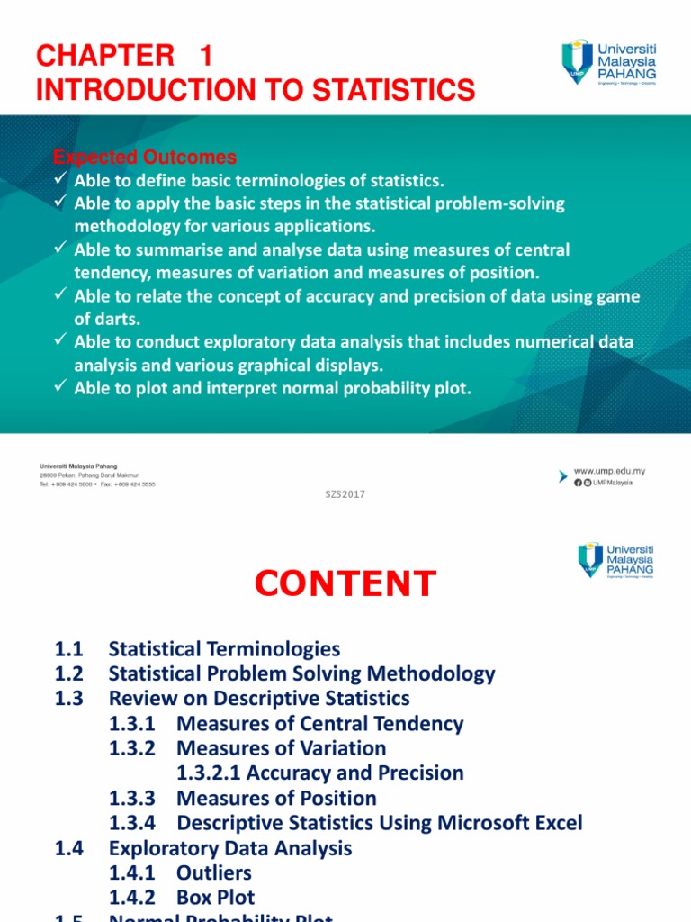 Introduction to Statistics Concepts | PDF | Sampling (Statistics ...