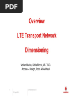 LTE Design Requirements - Coexistence With WIMI, DVB-C, DVB-T