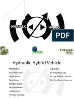 Hydraulic Hybrid Vehicle Test Skid Progress