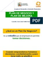 Plan de Negocio y Mejora