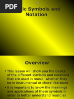 Music Symbols and Notation Presentation