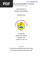 CS8251 Qn Bank
