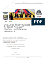 Unidad de Investigación Unidad de Investigación en Salud Pública Y en Salud Pública Y Gestión Hospitalaria Gestión Hospitalaria Venezuela. Venezuela