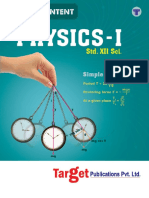 Maharashtra HSC Physics Paper 1
