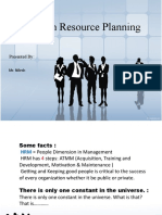 Human Resource Planning