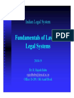 01 Indian Legal System 2018