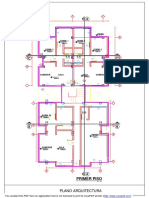 Plano Arq Piso 1