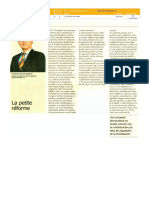 Patricio Silva-Riesco: Diario Financiero, La Petite Reformé
