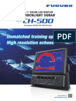 Unmatched Training Speeds High Resolution Echoes: Searchlight Sonar