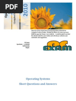 Download Operating System Short Questions and Answers by contactmenoop SN40049528 doc pdf