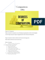 Degree of Comparison