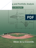 Olivier de La Grandville - Bond Pricing and Portfolio Analysis (2000, The MIT Press) PDF
