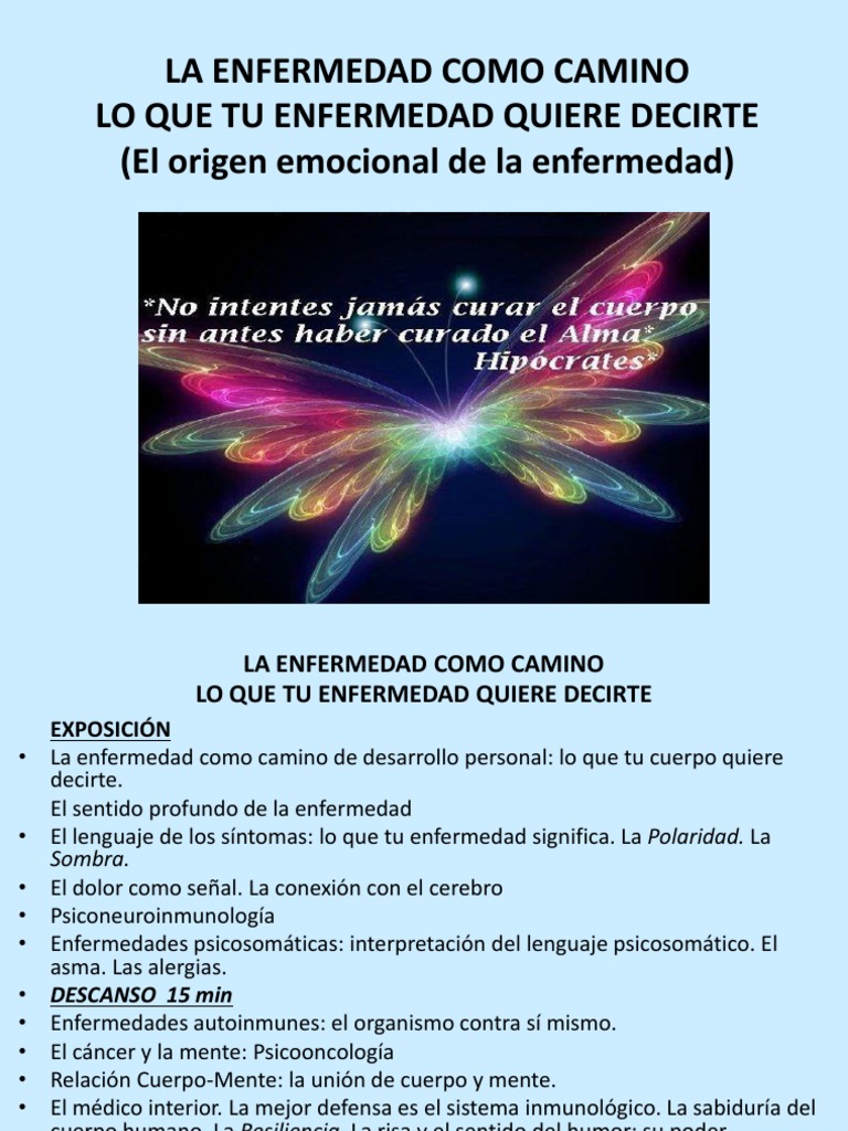 La Enfermedad como Camino de Sanación | PDF | Sistema inmune | Cáncer