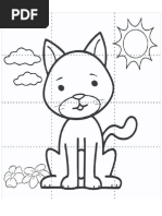 Quebra Cabeça Gato