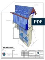 Roofing Spandek: Detail Perspektif Pump House