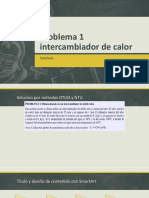 Problema 1 Intercambiador de Calor