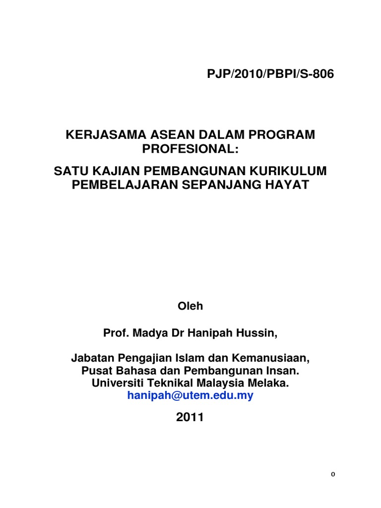 Laporan Penuh Kajian Psh Asean 03012013 Pdf