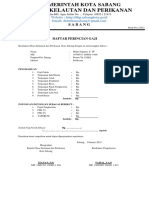 Daftar Perincian Gaji PNS