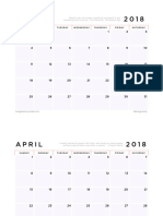 Coral 2018 Calendars